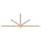 Ekena Millwork Kennewick Smooth Timber Gable Bracket, Douglas Fir, 108"W x 36"H x 3 1/2"D x 3 1/2"F, 8/12 Pitch GBW108X36X0404KEN00SDF - alternate 1